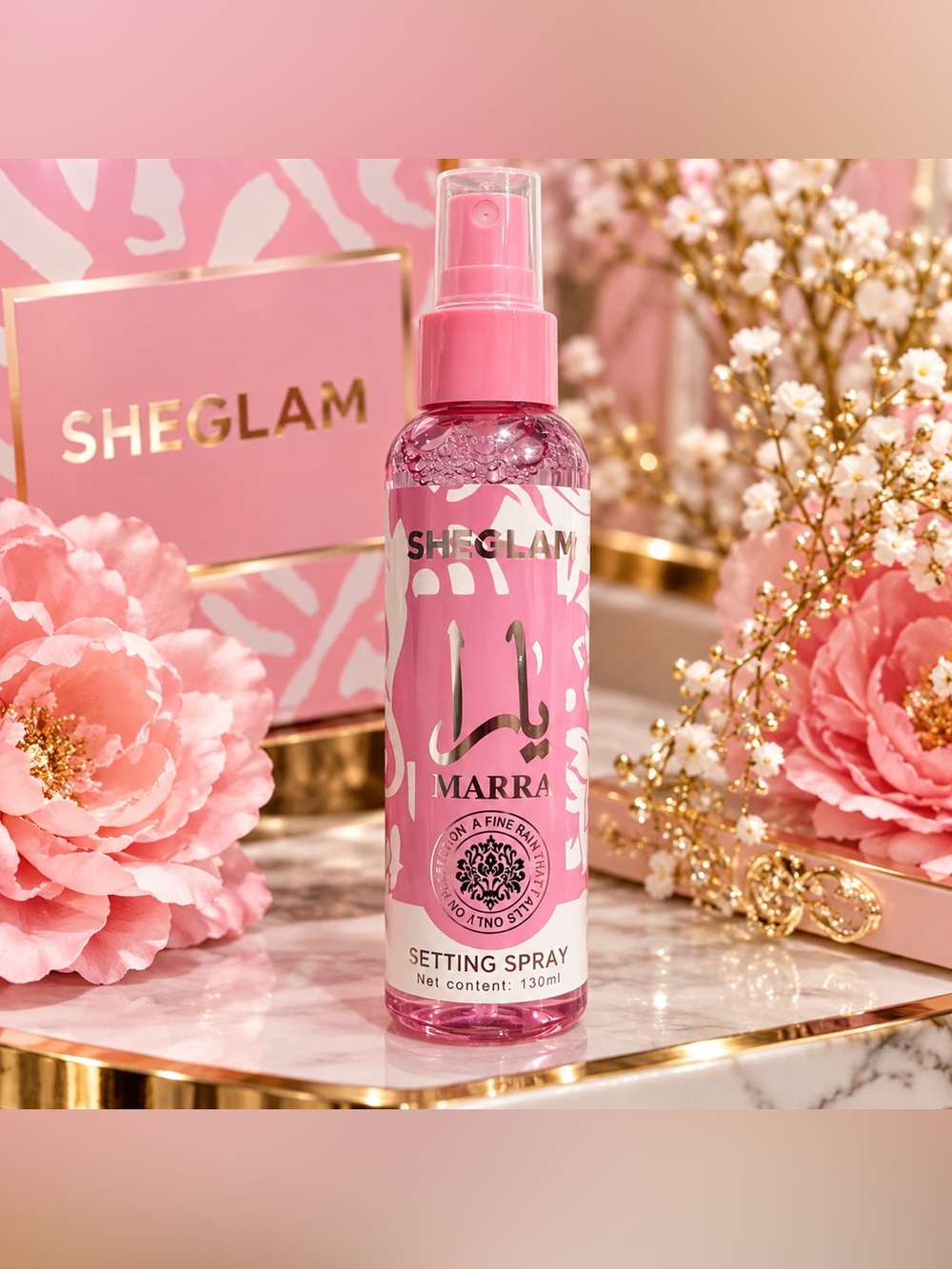 NIB SHEGLAM Marra Vitamin C Setting Spray 130ml Fine Mist